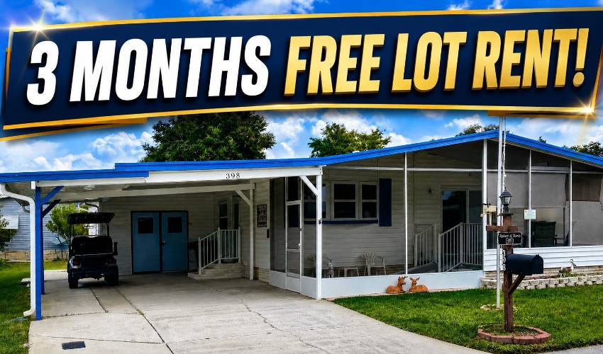 398 Tennis Lane a Winter Haven, FL Mobile or Manufactured Home for Sale